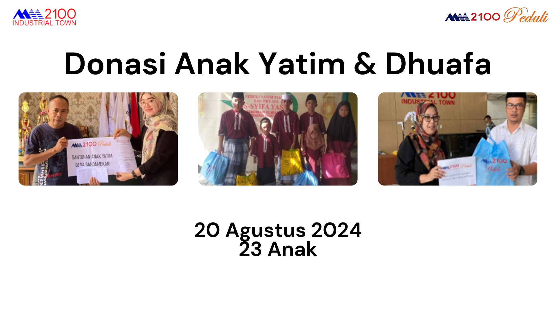 Donasi Anak Yatim & Dhuafa